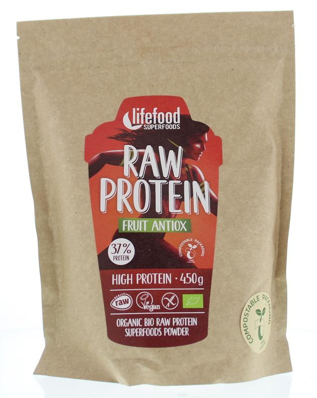 Lifefood Protein pdr fruit antiox raw bio 450.00 Gram