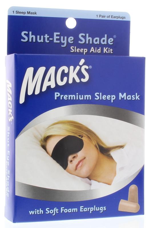 Macks Shut eye shade sleep mask 1.00 Stuks