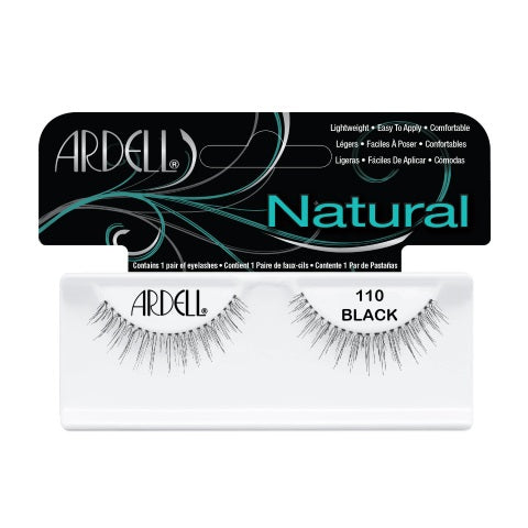 Ardell Kunstwimpers natural 110 zwart 2.00 Stuks