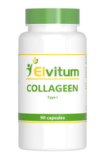 Elvitum  Collageen Type 1 90.00 Vegetarische capsules