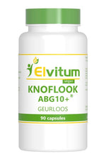 Elvitum  Knoflook ABG10+ 90.00 Vegetarische capsules