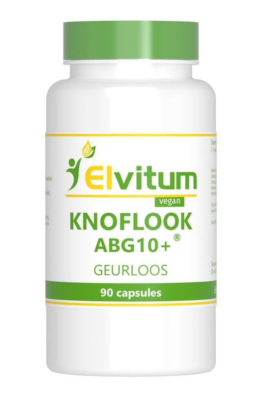Elvitum  Knoflook ABG10+ 90.00 Vegetarische capsules