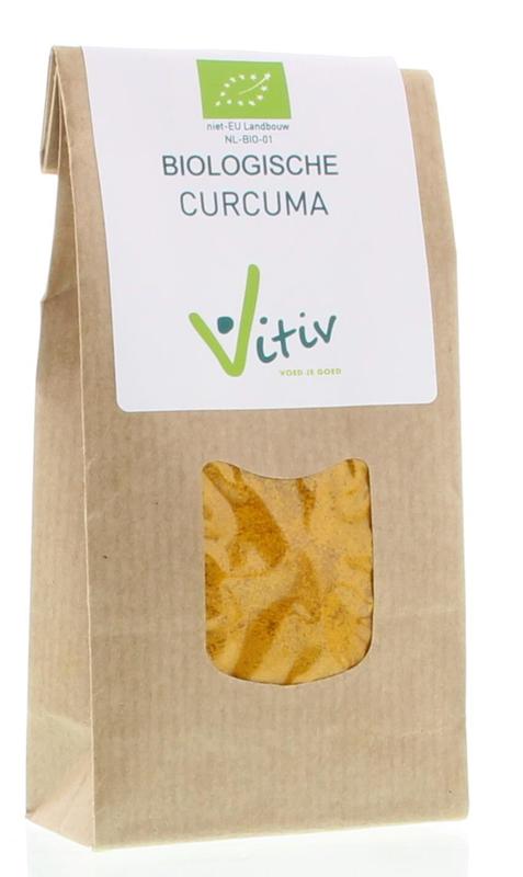 Vitiv Curcuma poeder bio 100.00 Gram
