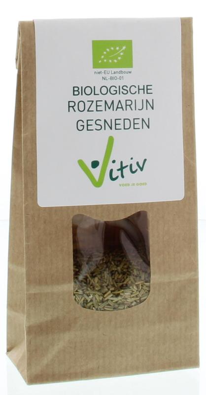 Vitiv Rozemarijn gesneden bio 25.00 Gram