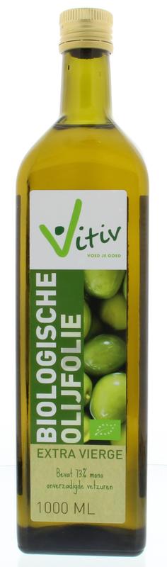Vitiv Olijfolie Spaans extra virgin bio 1.00 Liter