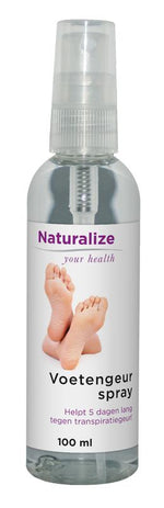 Naturalize Voetengeurspray 100.00 Milliliter