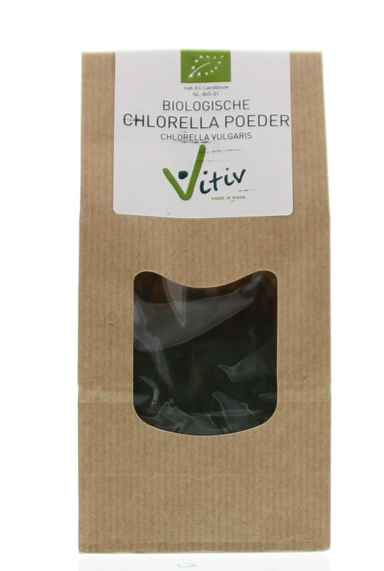 Vitiv Chlorella poeder bio 125.00 Gram