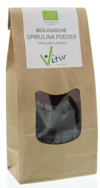 Vitiv Spirulina poeder bio 125.00 Gram