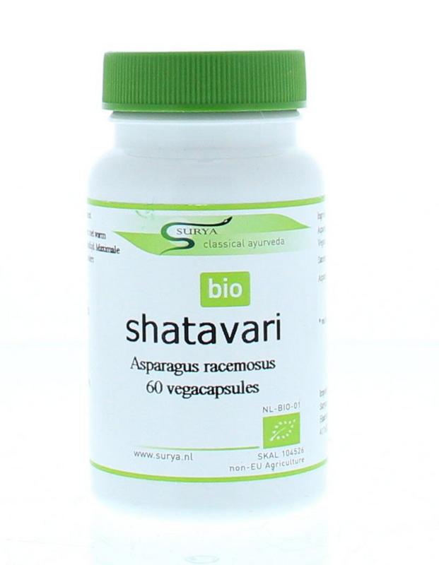 Surya Shatavari bio 60.00 Vegetarische capsules