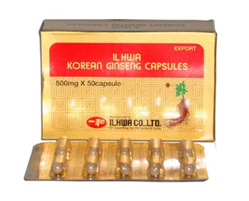 Ilhwa Korean ginseng capsule 50.00 Capsules