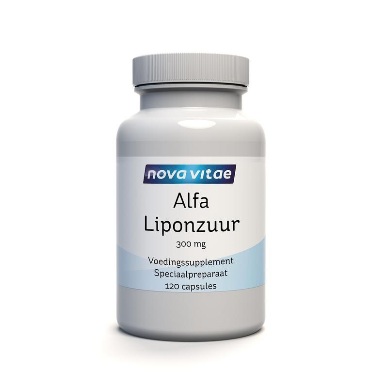 Nova Vitae Alfa liponzuur 300mg 120.00 Capsules