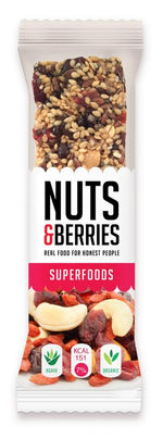 Nuts & Berries Bar superfoods bio 40.00 Gram