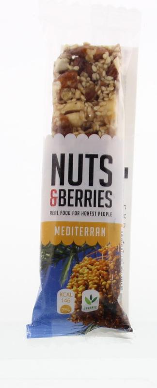 Nuts & Berries Bar mediterran bio 40.00 Gram