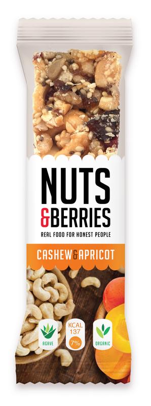 Nuts & Berries Cashew apricot bio 30.00 Gram