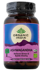 Organic India Ashwagandha bio 90.00 Capsules