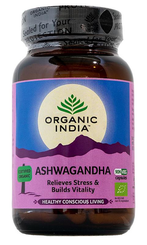 Organic India Ashwagandha bio 90.00 Capsules
