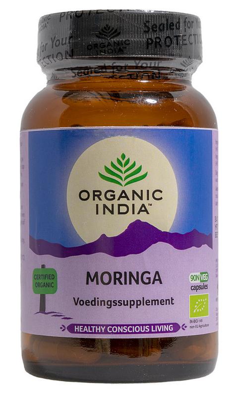 Organic India Moringa bio 90.00 Capsules