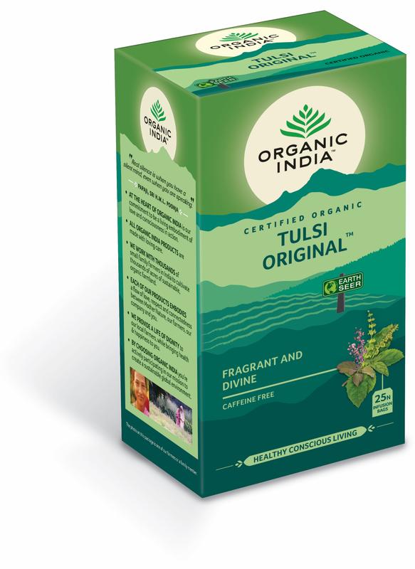 Organic India Tulsi original thee bio 25.00 Zakjes
