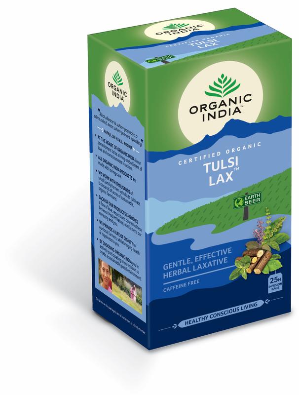 Organic India Tulsi lax thee bio 25.00 Zakjes