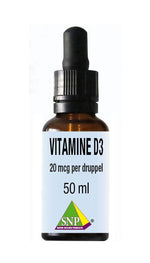 SNP Vitamine D3 20mcg druppels 50.00 Milliliter