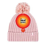 Heat Holders Ladies pom pom hat arden coral one size 1.00 Stuks