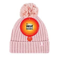 Heat Holders Ladies pom pom hat arden coral one size 1.00 Stuks