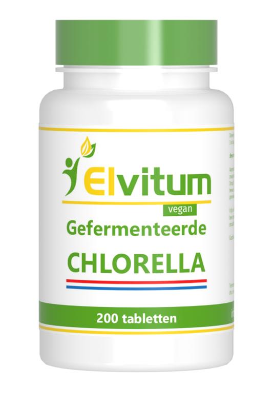 Elvitum  Chlorella 250mg Nederlands 200.00 Tabletten