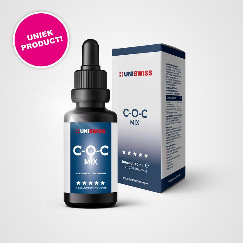 Uniswiss C-O-C mix (curcumine, olibanum (boswellia), vit c) 10.00 Milliliter