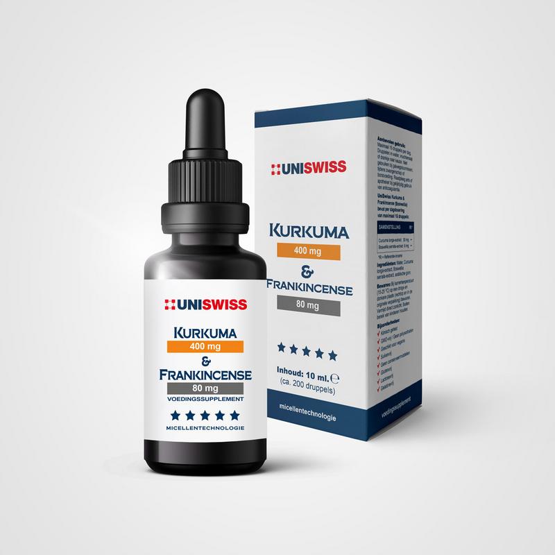 Uniswiss Kurkuma & frankincense (boswellia) 10 Milliliter
