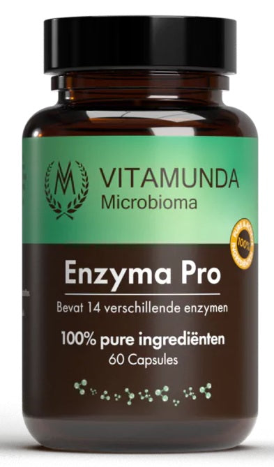 Vitamunda Enzyma pro 60.00 Vegetarische capsules