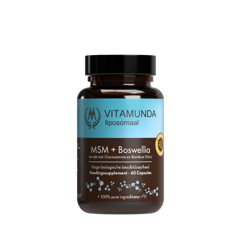 Vitamunda MSM+ boswellia 60.00 Capsules
