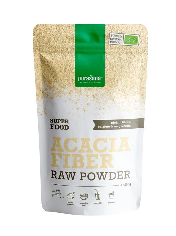 Purasana Acacia fiber vegan bio 200.00 Gram