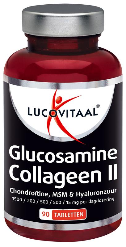 Lucovitaal Glucosamine collageen type 2 90.00 Tabletten