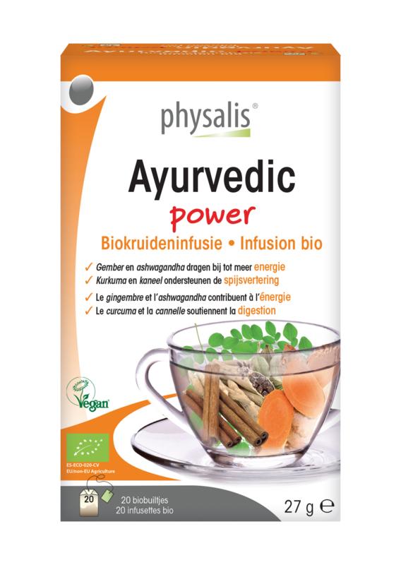 Physalis Ayurvedic power biokruideninfusie 20.00 Zakjes