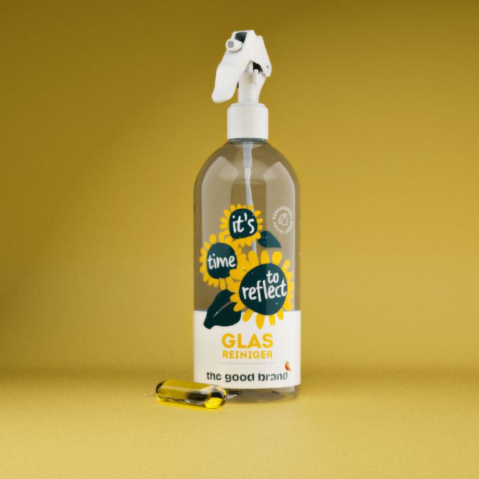 The Good Brand Glasreiniger sprayfles + 1 pod 500.00 Milliliter
