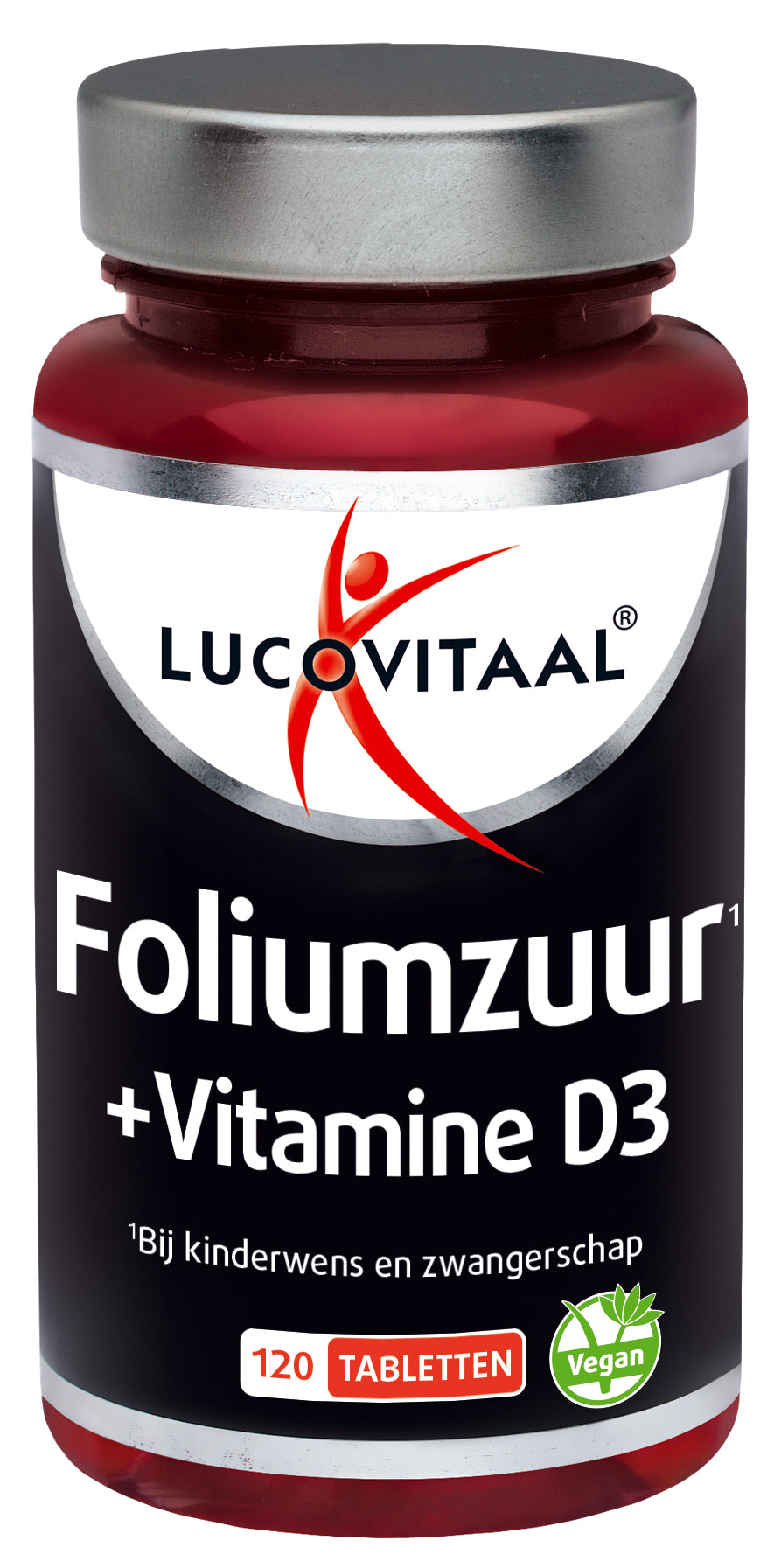 Lucovitaal Foliumzuur + vitamine D3 tabletten 120.00 Tabletten