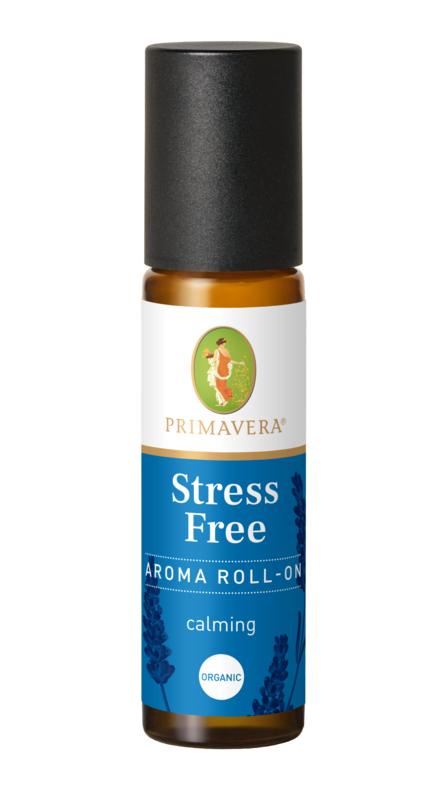 Primavera Aroma roll-on stress free bio 10.00 Milliliter
