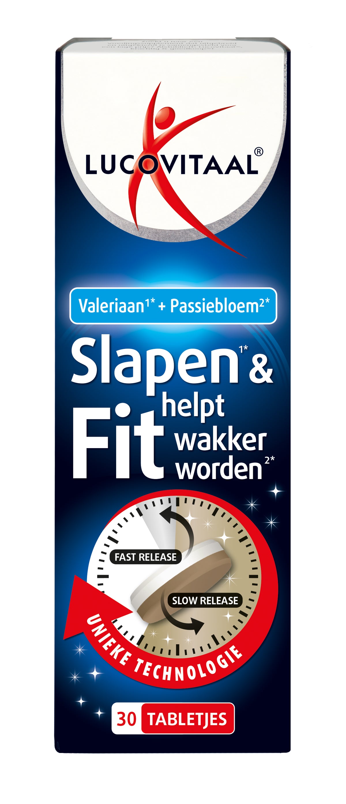 Lucovitaal Slapen & fit wakker worden 30.00 Tabletten