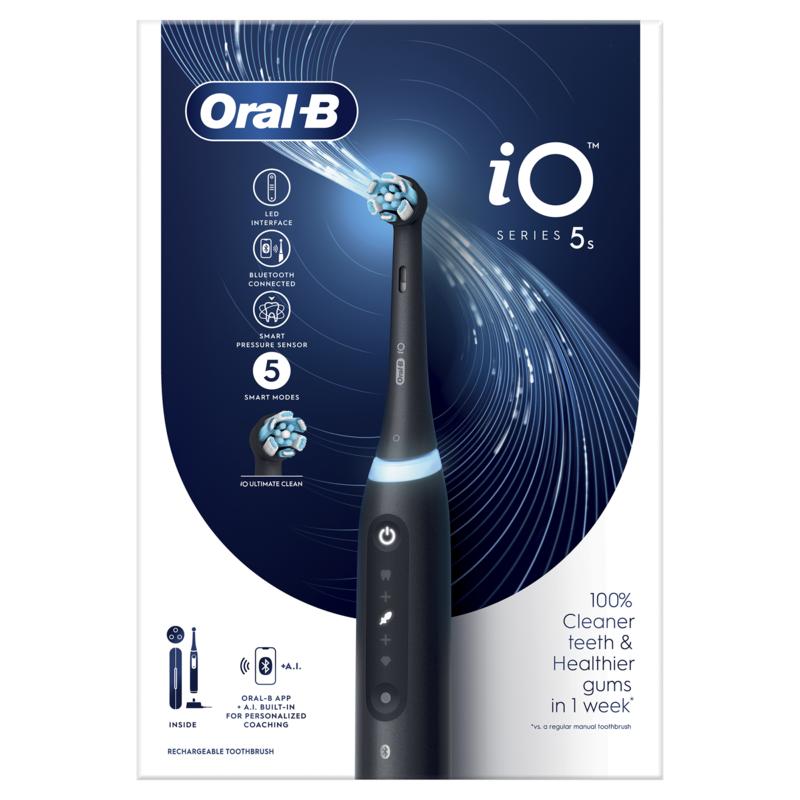 Oral B Elektrische tandenborstel iO5s matt black 1.00 Stuks