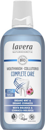 Lavera Mondwater complete care fluoridevrij bio 400.00 Milliliter