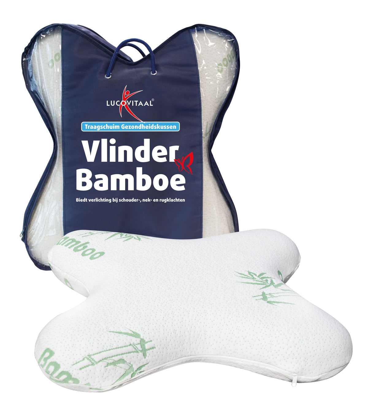 Lucovitaal Bamboe vlinderkussen 1.00 Stuks