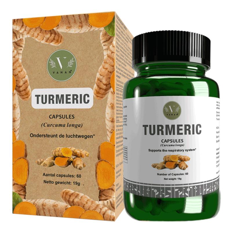 Vanan Turmeric capsules 60.00 Capsules