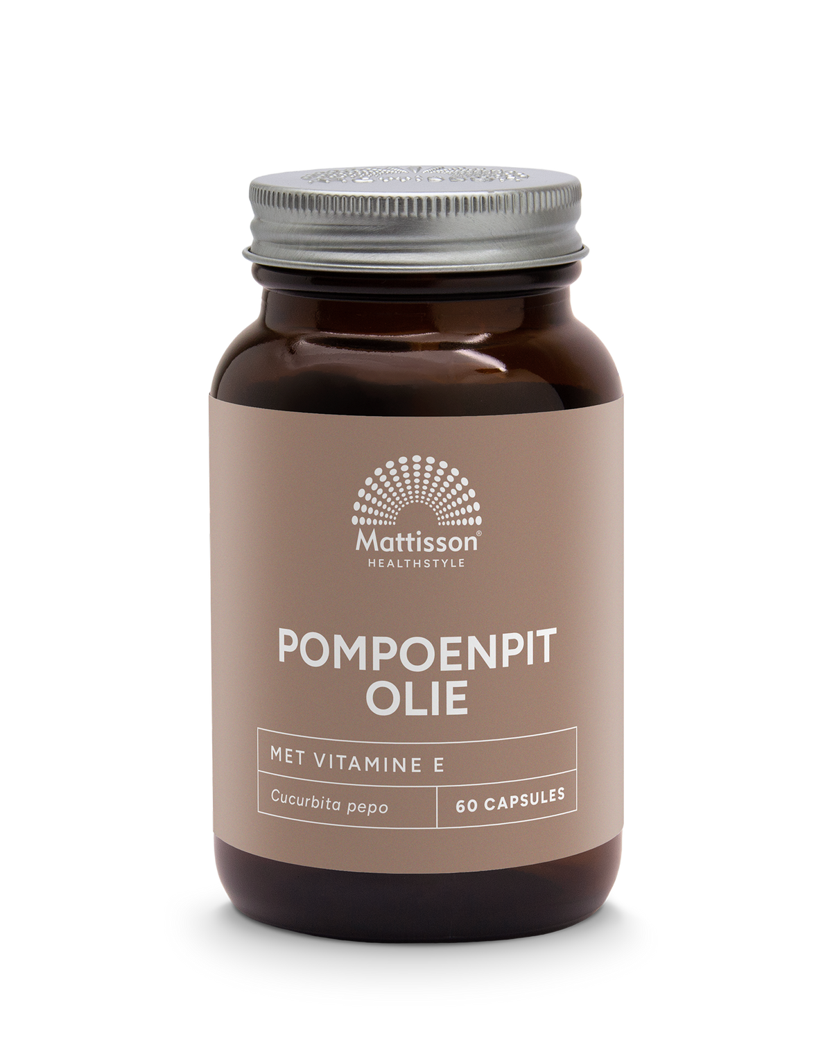 Mattisson Pompoenpitolie met vitamine E 1000mg 60.00 Capsules
