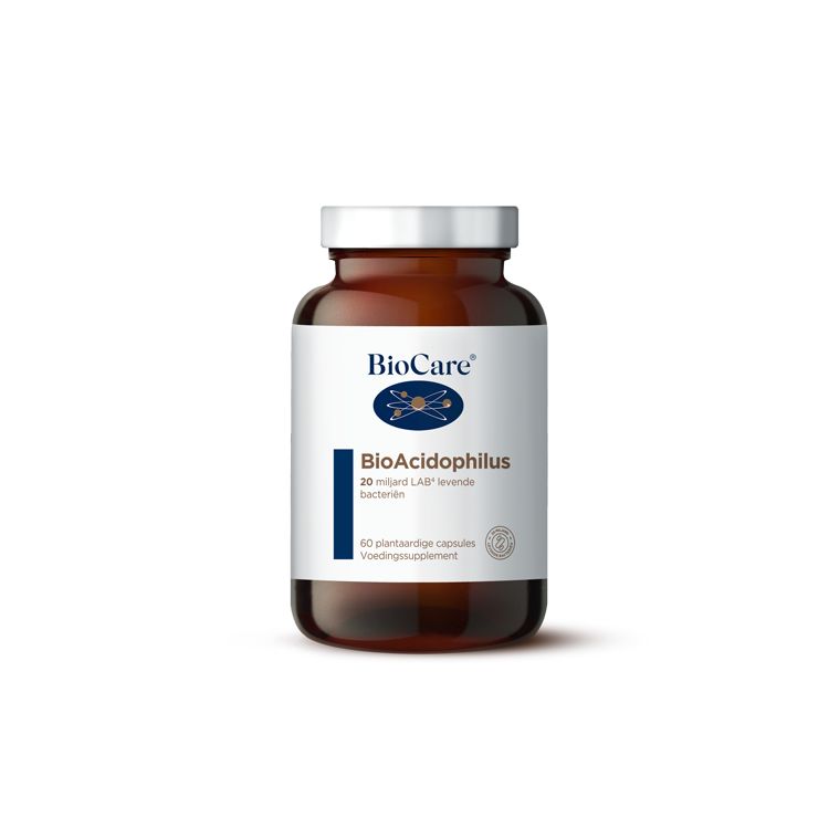 BioCare Bioacidophilus (20 miljard) 60.00 Vegetarische capsules