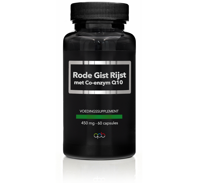 APB Holland Rode gist rijst met co-enzym Q10 450mg 60.00 Capsules