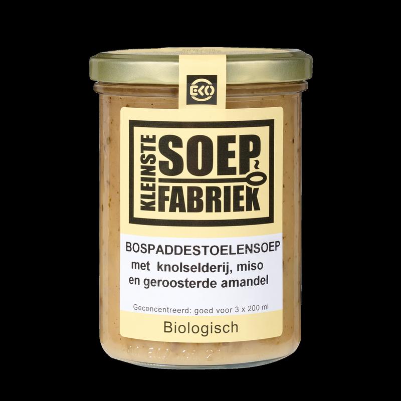 Kleinstesoepfabriek Paddenstoelsoep bio 400.00 Milliliter