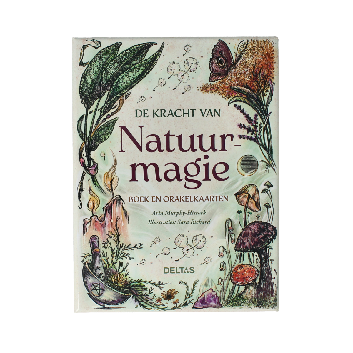 Deltas De kracht van natuurmagie boek en kaarten 1.00 Set
