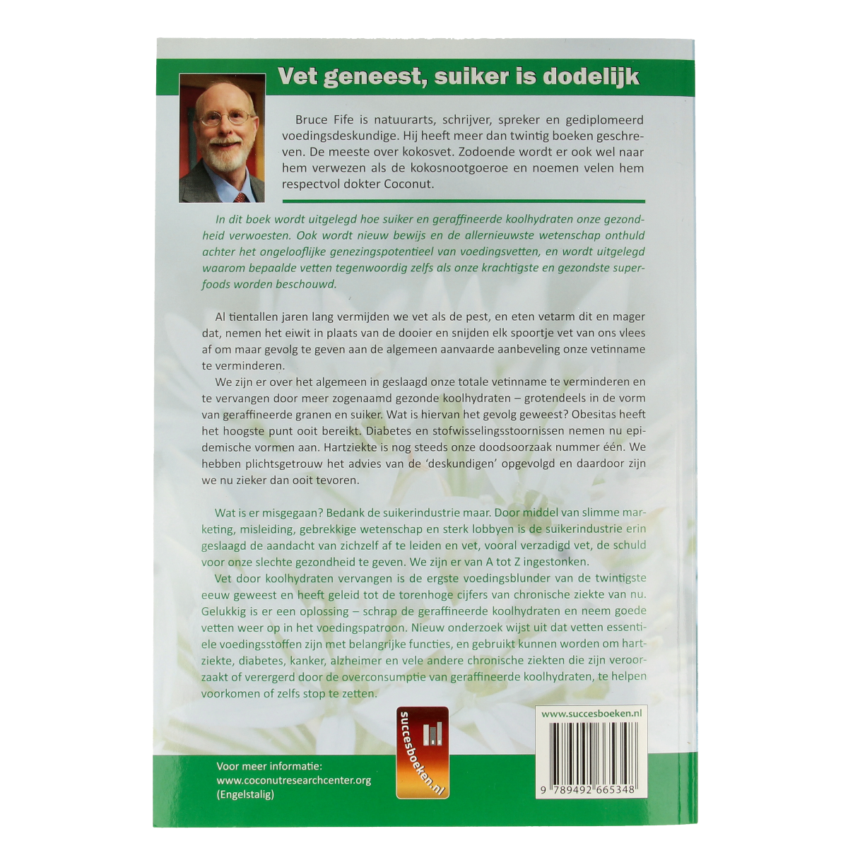 Succesboeken Vet geneest suiker is dodelijk 1.00 Boek