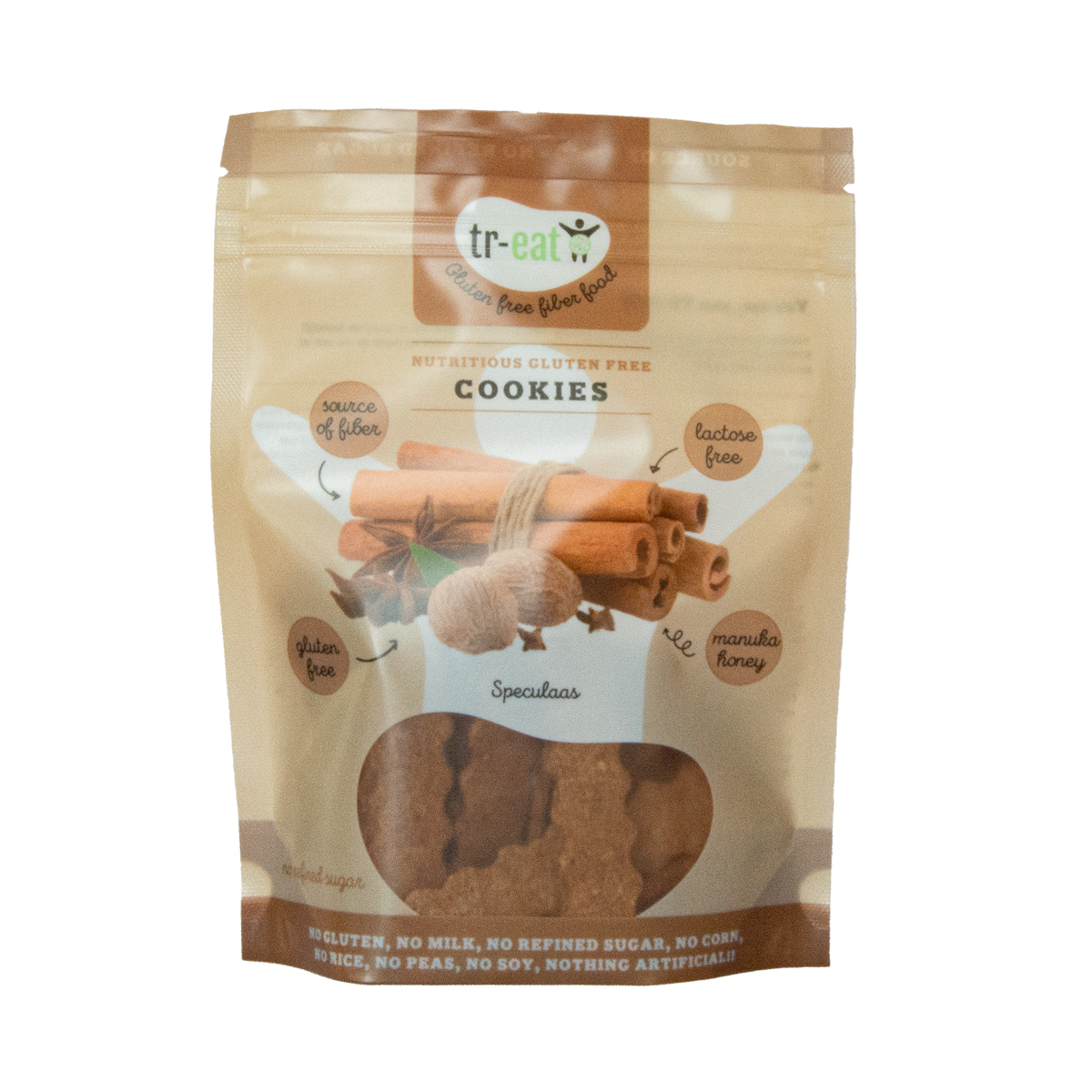 Treat Cookies speculaas glutenvrij 80.00 Gram