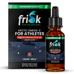 Frisk Omega 3 sporters – visolie met K2 & D3 50.00 Milliliter